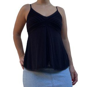 Laced Trim Tank Top